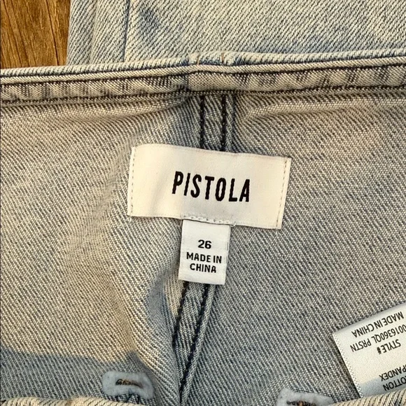 Light Blue Pistola barrel Jeans - Picture 2 of 7